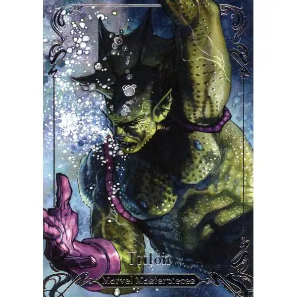 2018 Marvel Masterpieces 910/1999 Triton #13
