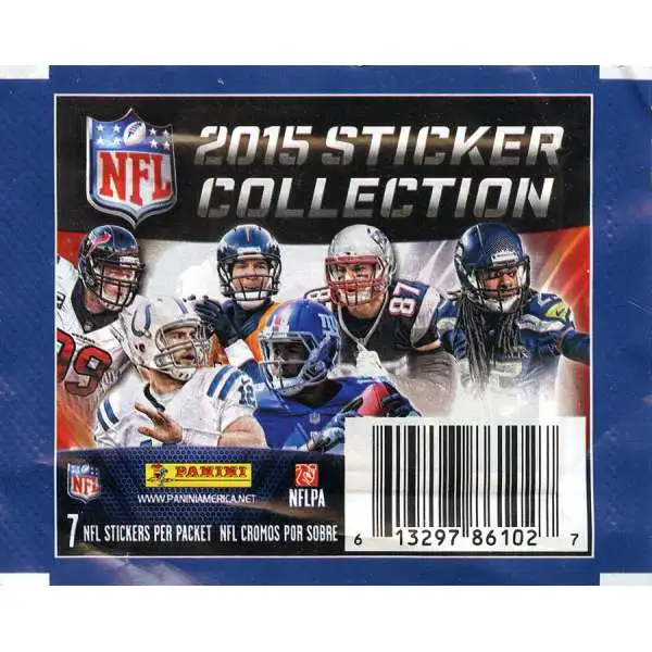 NFL Panini 2015 Football Sticker Collection Pack