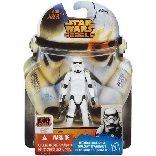 Star Wars Rebels 2015 Saga Legends Stormtrooper Action Figure SL01 [Damaged Package]