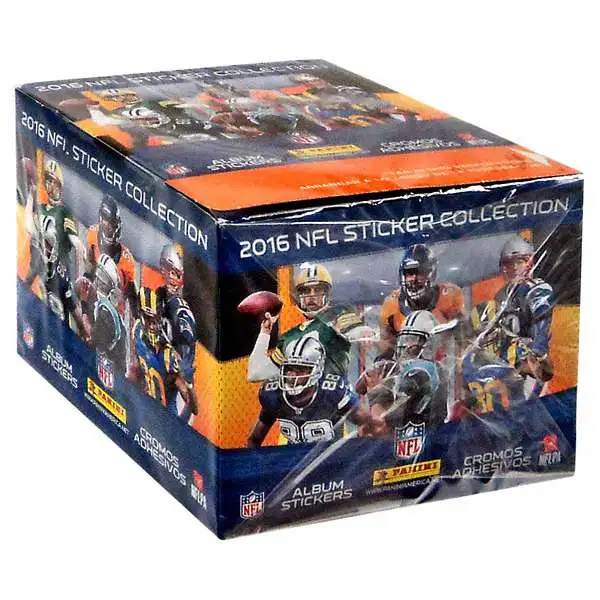 NFL Panini 2016 Football Sticker Collection Box [50 Packs]