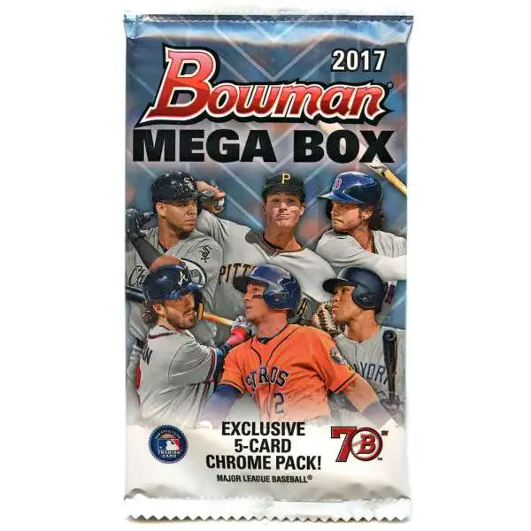 MLB Topps 2018 Bowman Baseball Trading Card MEGA Box 5 Regular 2