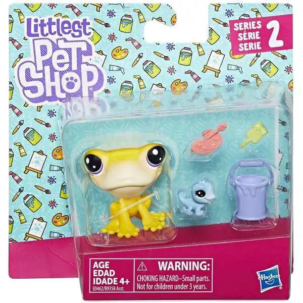 Littlest Pet Shop 2017 Pet Pairs Frog Figure 2-Pack