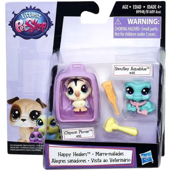 Littlest Pet Shop Happy Healers Figure 2-Pack [Damaged Package]
