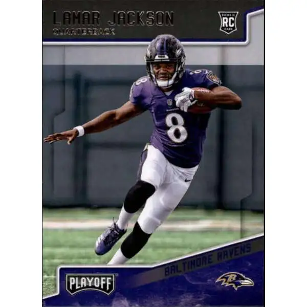 NFL 2018 Panini Playoff Lamar Jackson #212 [Rookie]