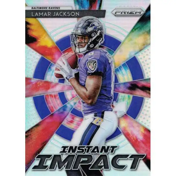 NFL 2018 Panini Prizm Instant Impact Lamar Jackson II-12 [Rookie]