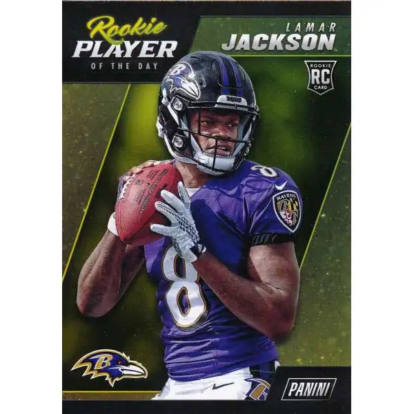 NFL 2018 Panini Player of the Day Lamar Jackson R4 [Rookie]