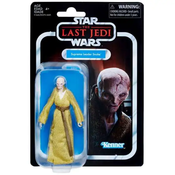 Star Wars The Last Jedi Vintage Collection Supreme Leader Snoke Action Figure [Loose]