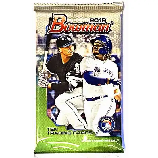 MLB Topps 2019 Bowman Baseball Trading Card RETAIL Pack [10 Cards]
