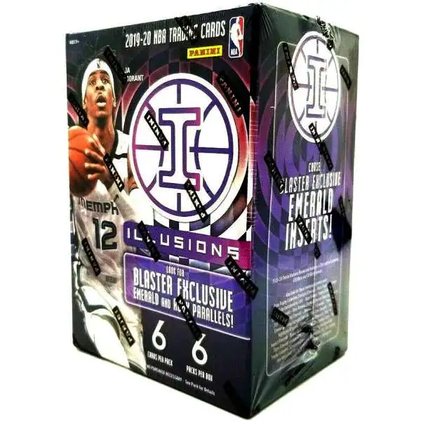 NBA Panini 2019-20 Illusions Basketball Trading Card BLASTER Box [6 Packs]