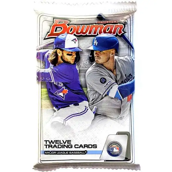 MLB Topps 2020 Bowman Baseball Trading Card Pack [12 Cards]