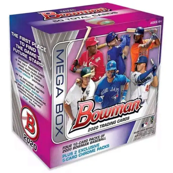 MLB Topps 2018 Bowman Baseball Trading Card MEGA Box 5 Regular 2