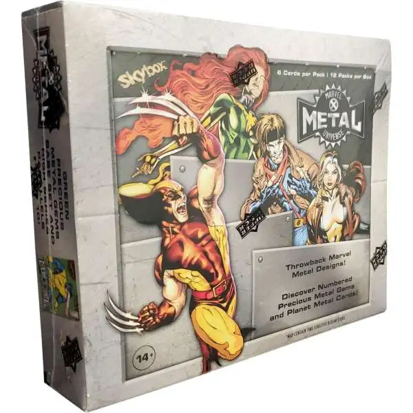 2020 Fleer Marvel Metal Trading Card JUMBO Box [24 Packs]