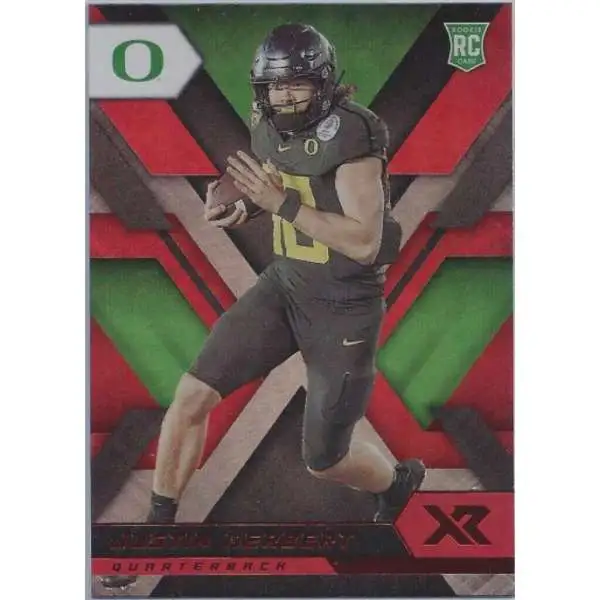NFL Los Angeles Chargers 2020 Chronicles Draft Picks XR Justin Herbert #5 [Red Rookie Card]