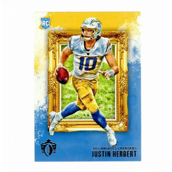 Chronicles Los Angeles Chargers 2020 Gridiron Kings Justin Herbert GK-3 [Rookie Card]