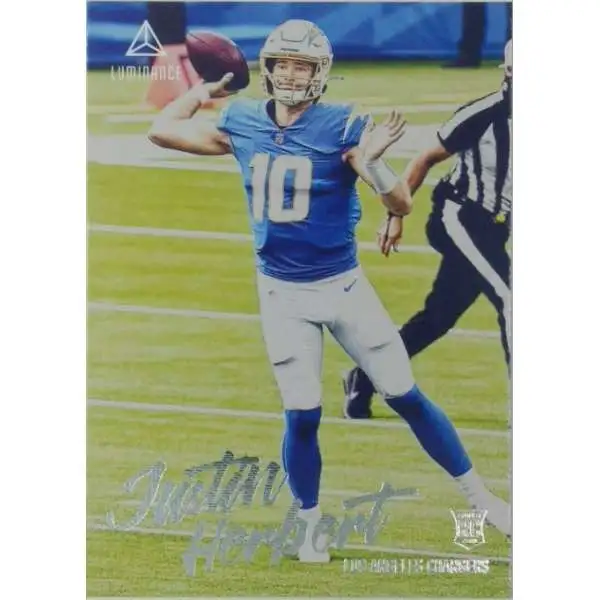 NFL Los Angeles Chargers 2020 Chronicles Luminance Justin Herbert #203 [Rookie Card]