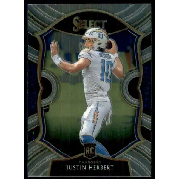 NFL Los Angeles Chargers 2020 Panini Select Concourse Justin Herbert #44 [Rookie Card]