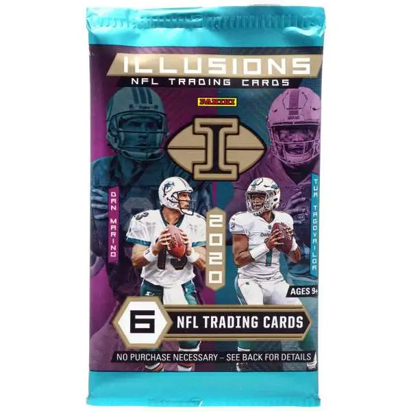 NFL Panini 2020 Illusions Football Trading Card RETAIL Pack [6 Cards]