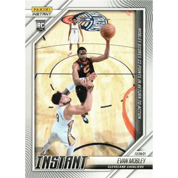 NBA 2021-22 Instant Basketball Evan Mobley #78 [/471, Rookie]