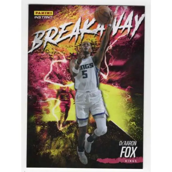 NBA 2021-22 Instant Breakaway De'Aaron Fox B12 [/2819]