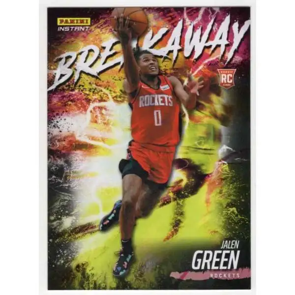 NBA 2021-22 Instant Breakaway Jalen Green B22 [/2819, Rookie]