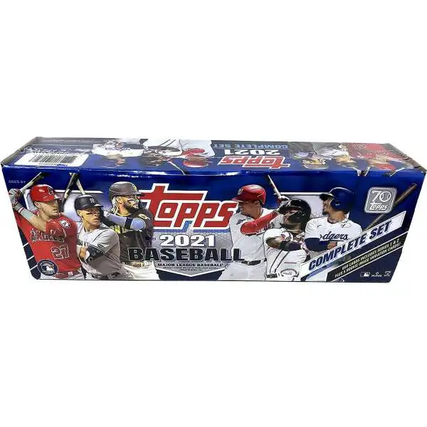 MLB Topps 2021 Baseball Trading Card RETAIL Factory Set [660 Cards + 5-Card Rookie Pack]