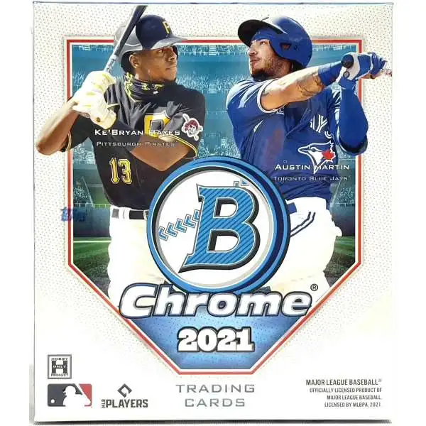 MLB Bowman 2021 Chrome Baseball Trading Card HOBBY Box