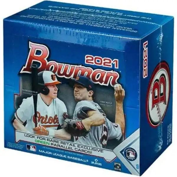 MLB Topps 2021 Bowman Baseball Trading Card RETAIL Box [24 Packs]