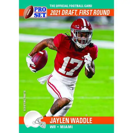 NFL 2021 Panini Select Football Jaylen Waddle Trading Card 248 Rookie Card  - ToyWiz