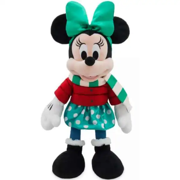 Disney 2021 Holiday Minnie Mouse Exclusive 14-Inch Plush [Green Dress & Headband]