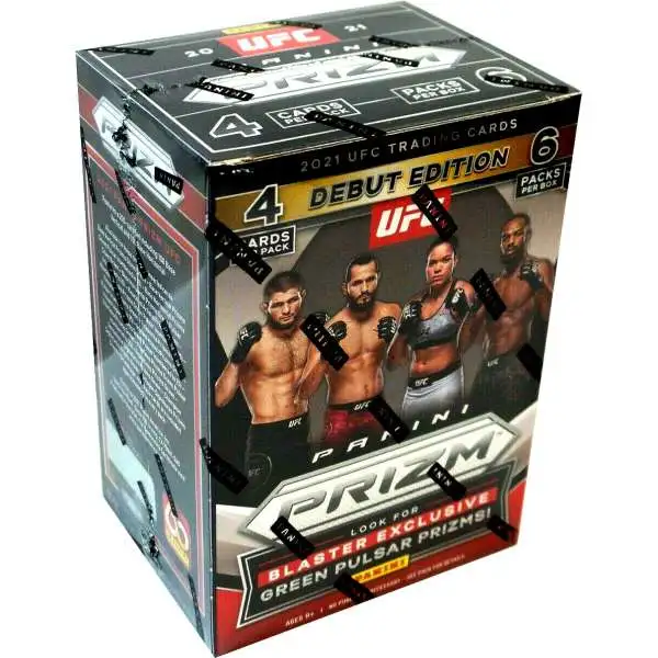 Panini 2021 Prizm UFC Debut Edition Trading Card BLASTER Box [6 Packs]