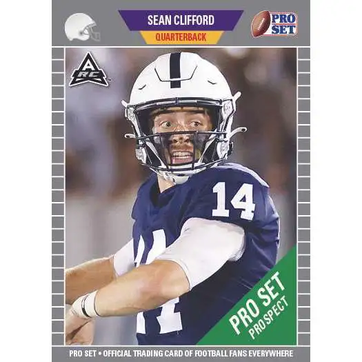 Leaf 2021 Pro Set Prospect Football Sean Clifford ["ARC" Amateur Rookie Card]