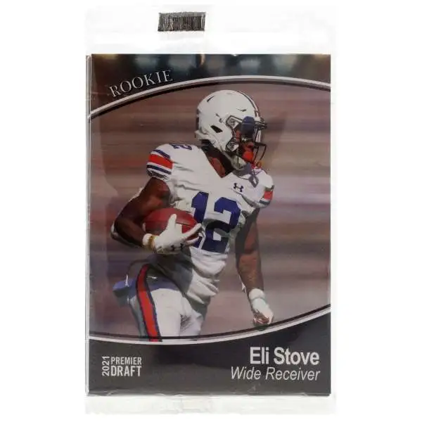 NFL Sage Collectibles 2021 Hit Premier Draft High Series Football Trading Card BLASTER Pack [12 Cards]