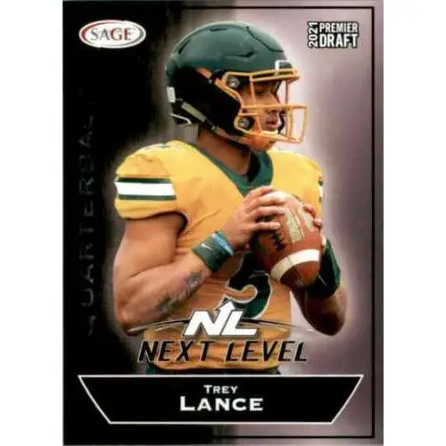 2021 Prizm Football Trey Lance Pink Prizm Rookie Gear #RG-3