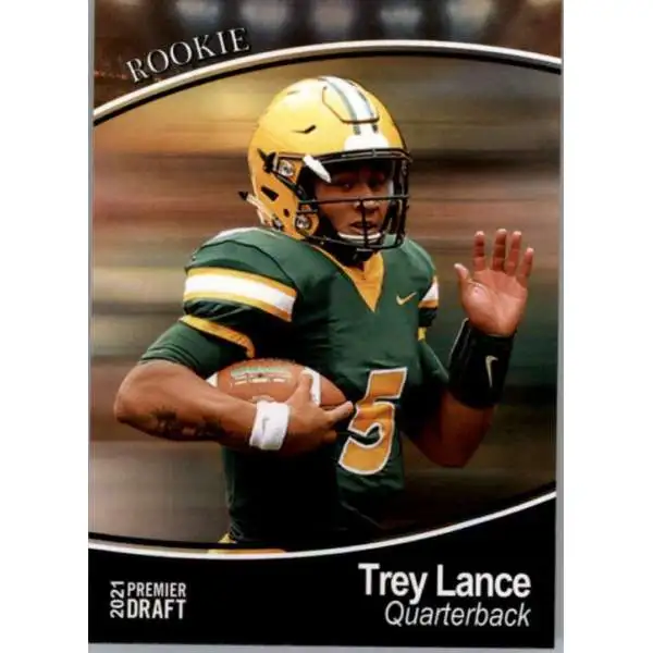 NFL 2021 Premier Draft Trey Lance #5 [Rookie]