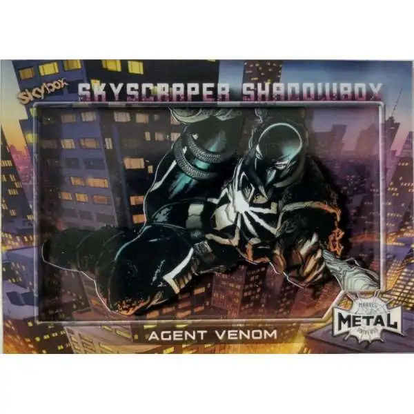 2021 Marvel Metal Universe Agent Venom SS1 [Skyscraper Shadowbox]
