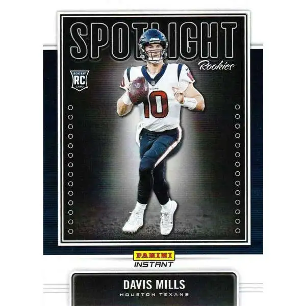 NFL 2021 Instant Football Spotlight Rookies Davis Mills #22 [Rookie Card]