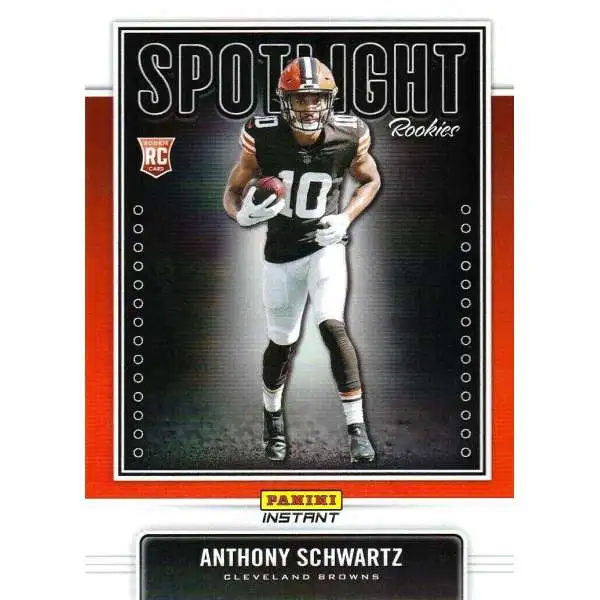 NFL 2021 Instant Football Spotlight Rookies Anthony Schwartz #27 [Rookie Card]