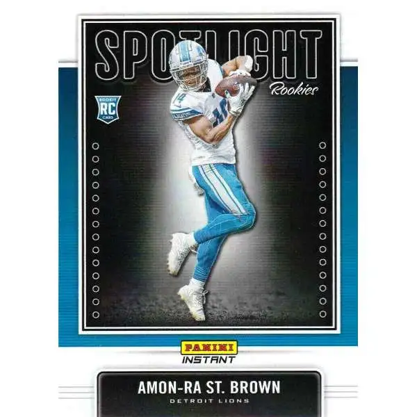 NFL 2021 Instant Football Spotlight Rookies Amon-Ra St Brown #29 [Rookie Card]