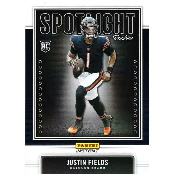 NFL Chicago Bears 2021 Instant Football Spotlight Rookies Justin Fields #8 [Rookie Card]