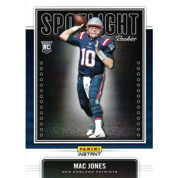 NFL New England Patriots 2021 Instant Football Spotlight Rookies Mac Jones #9 [Rookie Card]
