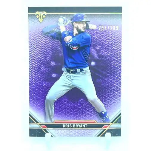 Topps Chicago Cubs 2021 Triple Threads Kris Bryant #254/299 [Amethyst]