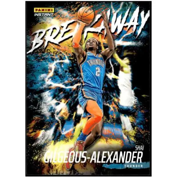 NBA 2022-23 Instant Breakaway Basketball Shai-Gilgeous Alexander B14