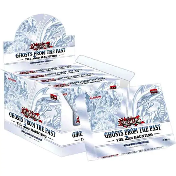 YuGiOh 2022 Ghosts From The Past 2nd Haunting DISPLAY Box [5 MINI Boxes (15 Booster Packs)]