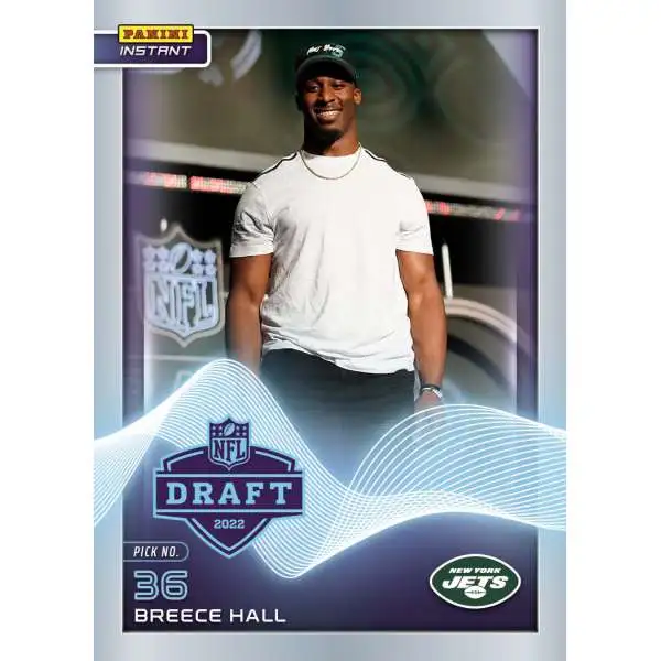 BREECE HALL RC 2022 Panini Instant RPS First Look ROOKIE /885#FL13 NM+-MT+  NFL Football Rookie Premiere Jets : Collectibles & Fine Art 