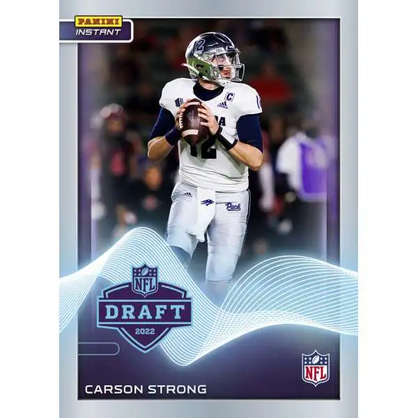 NFL Philadelphia Eagles 2022 Instant Draft Night Football Carson Strong [Rookie Card]
