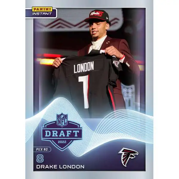 NFL Atlanta Falcons 2022 Instant RPS First Look Football 1 of 942 Drake  London FL4 [Rookie Card]