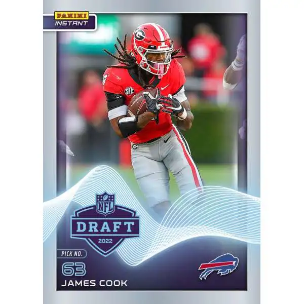 2022 Panini Illusions James Cook Rookie Vision Auto Black /50 Bills –  Sports Card Market