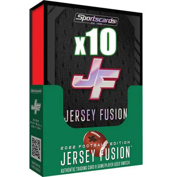 2022 Sportscards Jersey Fusion Baseball Edition Hobby Box - 1 Original  Trading Card with an Authentic Player Worn Swatch or Patch