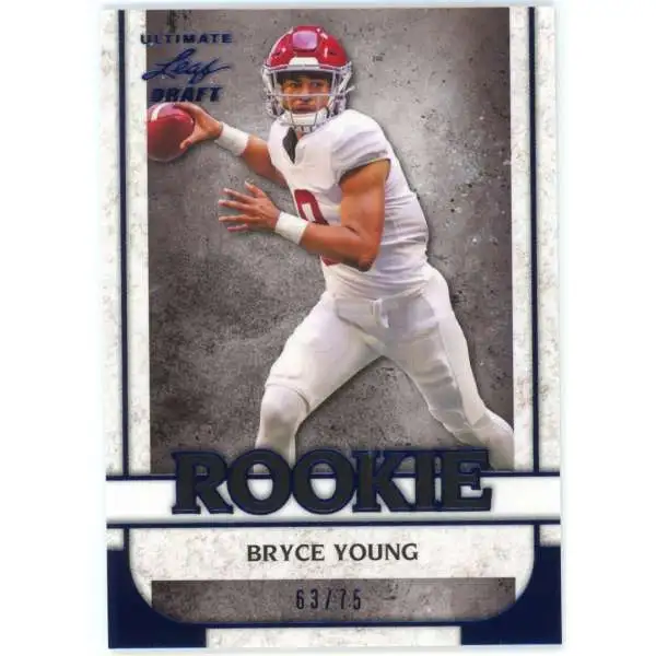 2023 Panini Score Bryce Young NFL Draft #2 RC Rookie Carolina Panthers