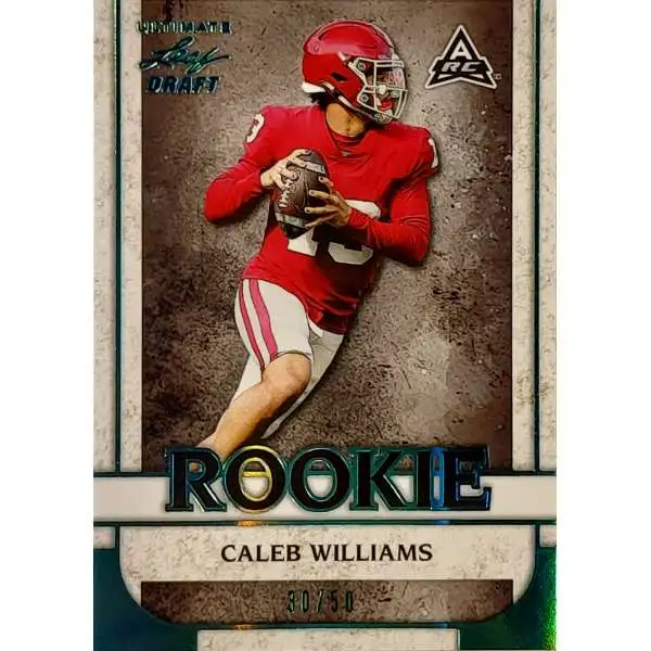 NFL Leaf 2022 Ultimate Draft Football Single Card 5050 Caleb